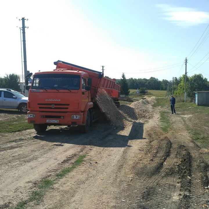 В Дрожжановском районе  на средства  самооблажения  построено более 254 км внутрипоселковых и магистральных сетей