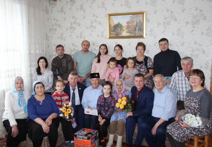 Жителя села Старое Дрожжаное  Мирзасалиха Миркасимова поздравили с 90 летием