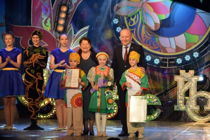 Победители  зонального этапа фестиваля "Созвездие-Йолдызлык-2018" в Дрожжаном
