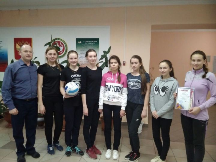 Определены победители по волейболу среди  учащихся  Дрожжановского района