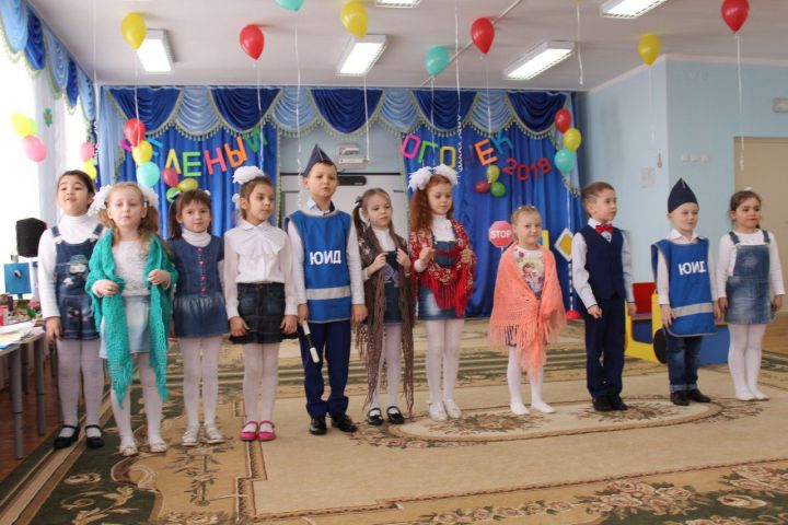 В Стародрожжановском детском саду "Сказка" подвели итоги республиканского конкурса “Зеленый огонек-2018”
