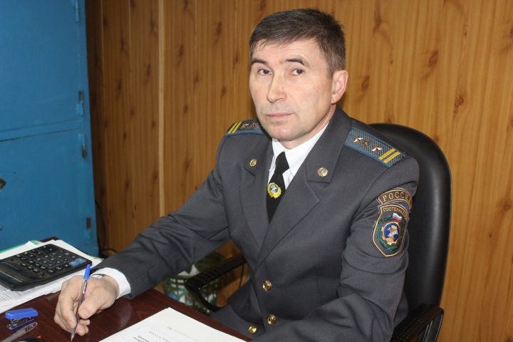 Инспектор Гостехнадзора РТ по Дрожжановскому  району награждён Почётной Грамотой