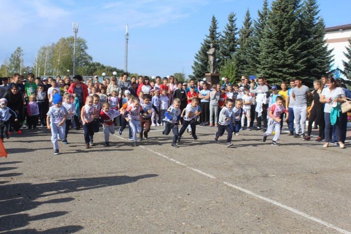 В Дрожжановском районе прошел большой спортивный праздник - «Кросс Татарстана-2018»