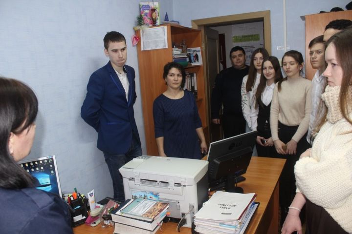 В отдел  полиции по Дрожжановскому району высадился «студенческий десант»&nbsp;