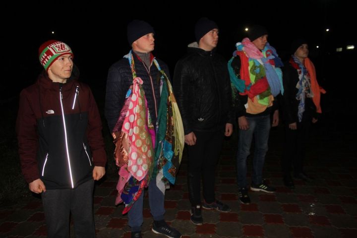В Дрожжановском районе состоялась первая осенняя отправка ребят в армию