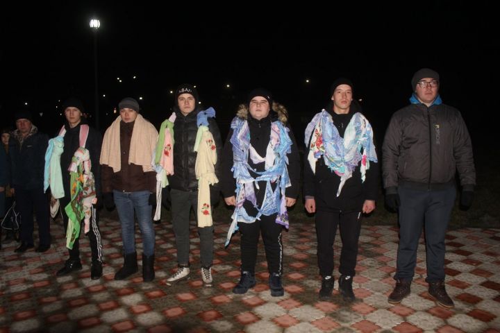 В Дрожжановском районе состоялись проводы призывников в армию