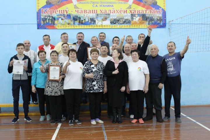 Пенсионеры Дрожжановского района проводят спортивные встречи