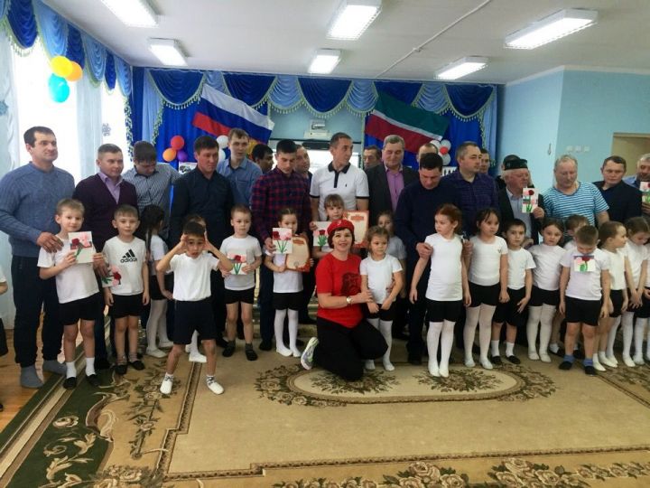В Стародрожжановском детском саду  “Сказка" прошёл спортивный праздник