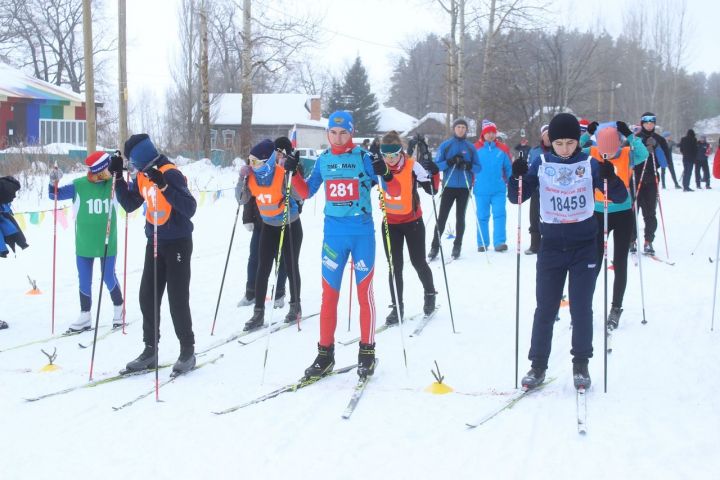 В Дрожжаном прошли лыжные гонки к 30-летию вывода советских войск из Афганистана