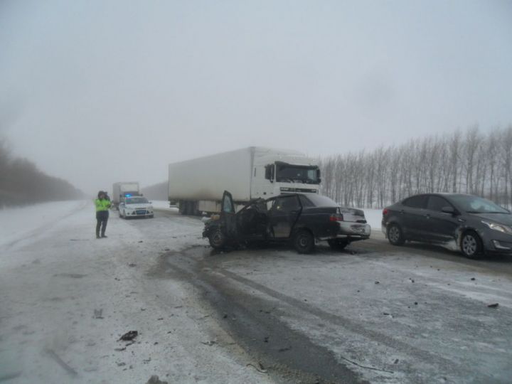 На автодороге  «Казань - Ульяновск» произошло ДТП: есть пострадавшие