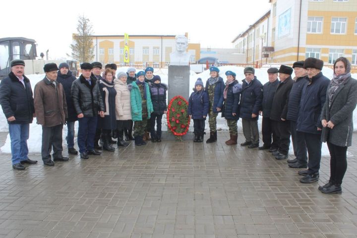 В Дрожжановском районе отметили 110 летие со дня рождения  Героя Советского Союза