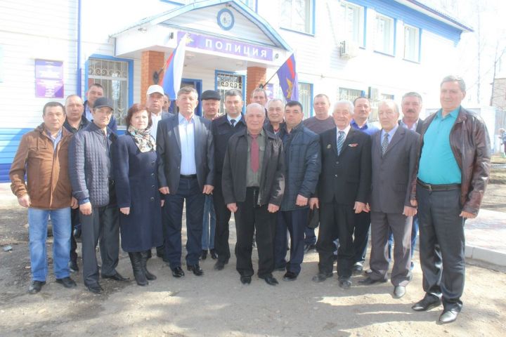 В ОМВД РФ по Дрожжановскому району отметили день ветеранов