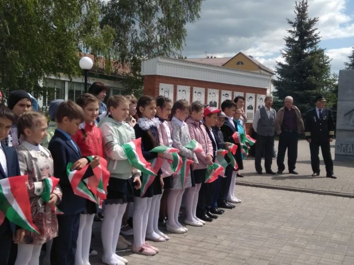 Дрожжановских ребят приняли в Союз наследников Татарстана