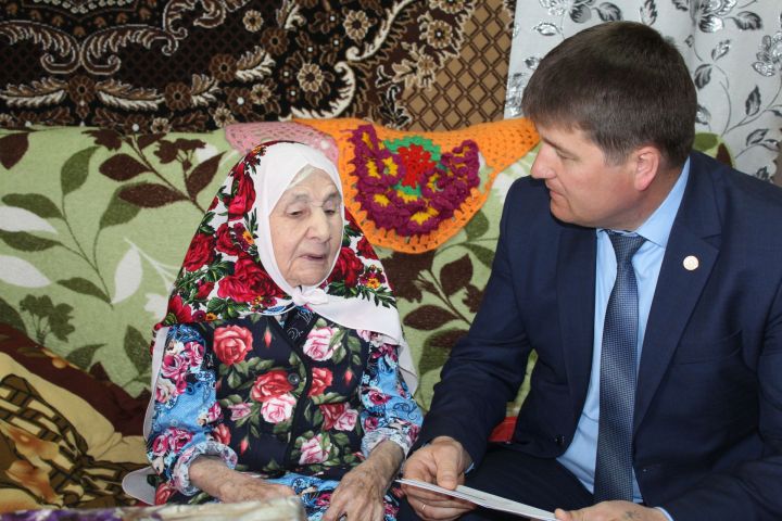 Жительница села Старое Шаймурзино  отметила 95-летний юбилей