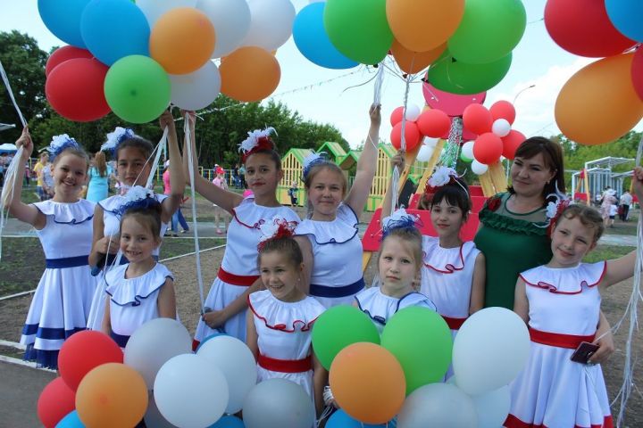В Дрожжановском районе прошёл праздник, посвященный Дню защиты детей