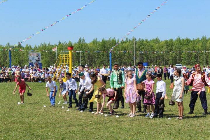 В  Дрожжаном прошёл национальный праздник Сабантуй