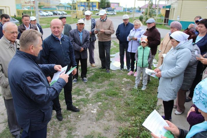 В Дрожжаном  состоялась встреча с жителями в рамках проекта «Наш двор»