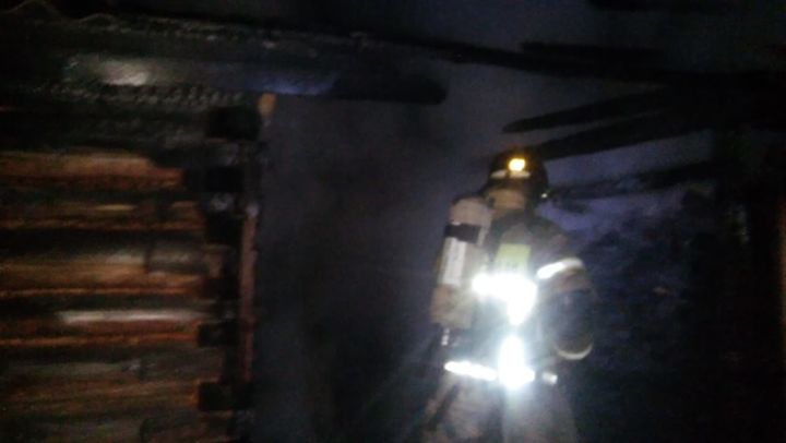 За неделю в Дрожжановском районе сгорели 2 бани