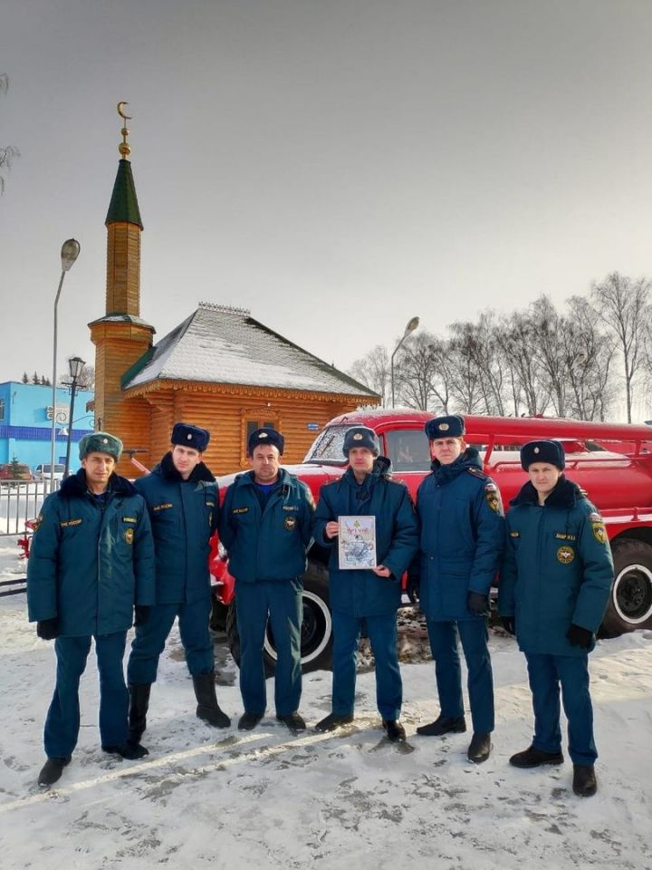 Команда ПСЧ-114  Дрожжановского района заняла третье место
