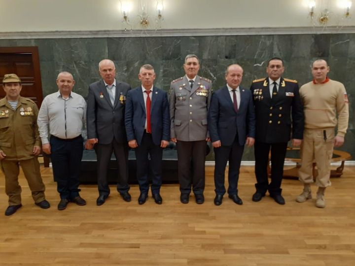 Дрожжановская делегация участвовала на торжестве в честь Дня защитника Отечества