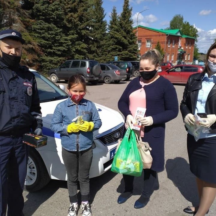 В Дрожжановском районе провели акцию "Ребенок главный пассажир"