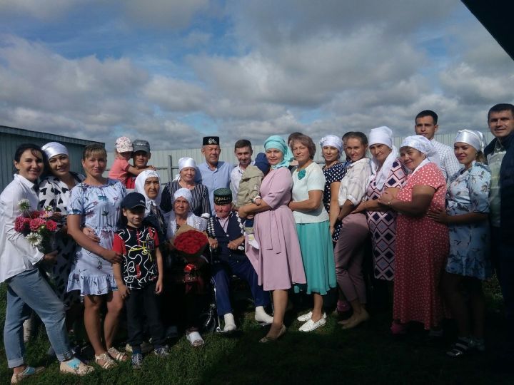 30 августа Гулирам Мухутдинова из Дрожжановского района отметила  80-летие