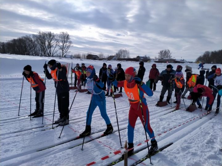 В Новых Убеях прошли соревнования по лыжным гонкам памяти &nbsp;Е.П. Ярухина