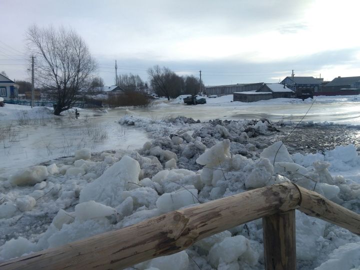Жители села Матаки Дрожжановского района оказались под угрозой затопления