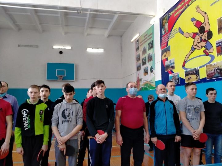В Алешкин-Саплыкской школе прошёл турнир по настольному теннису &nbsp;памяти Валерия Юдина