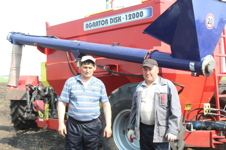 В Дрожжановском районе сельхозкультуры посеяли на площади 24103 гектаров