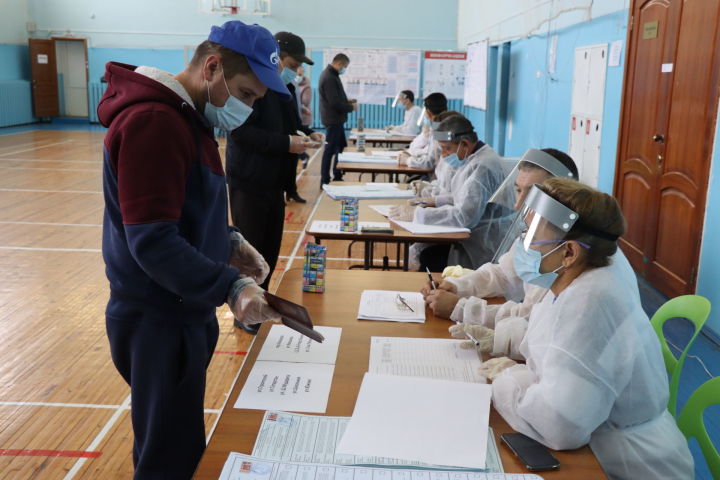 В Дрожжановском районе открылись избирательные участки