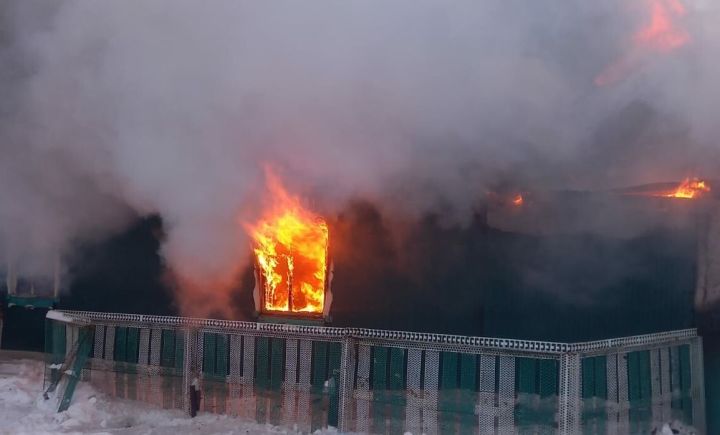 В Дрожжановском районе на пожаре погибла пожилая женщина