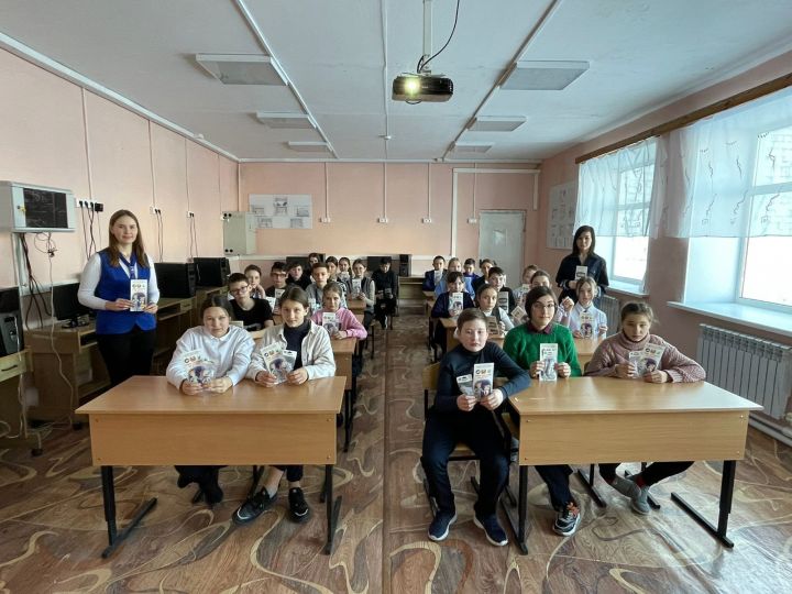 В школах Дрожжановского района проходят уроки по безопасности дорожного движения
