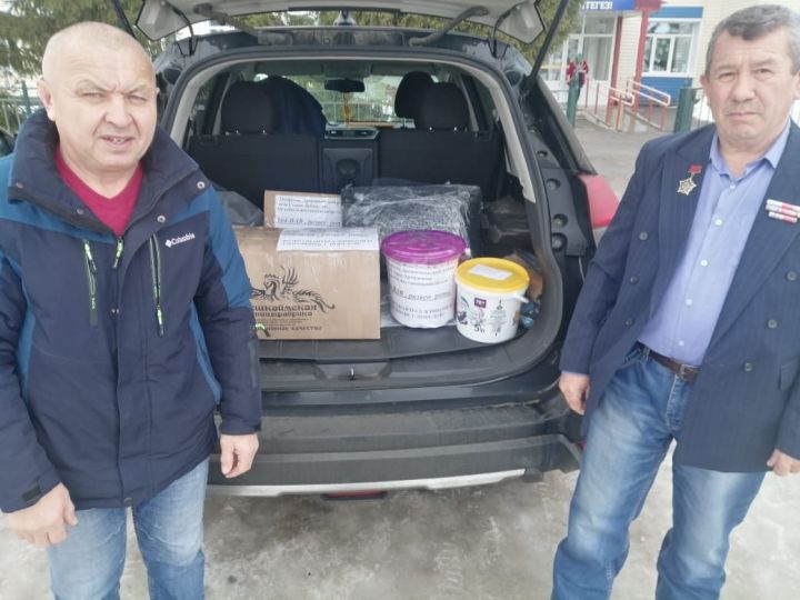 Родственники погибшего Андрея Годунова в Дрожжановском районе РТ собрали гумпомощь для бойцов СВО