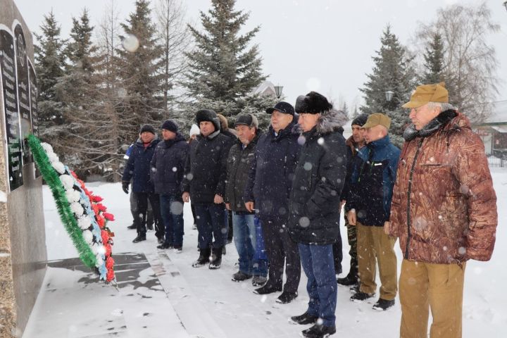 В Дрожжановском районе РТ отметили день ввода войск в Афганистан