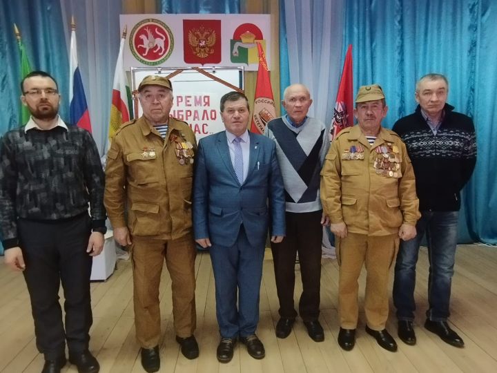 В селе Городище Дрожжановского района прошла встреча с воинами-интернационалистами