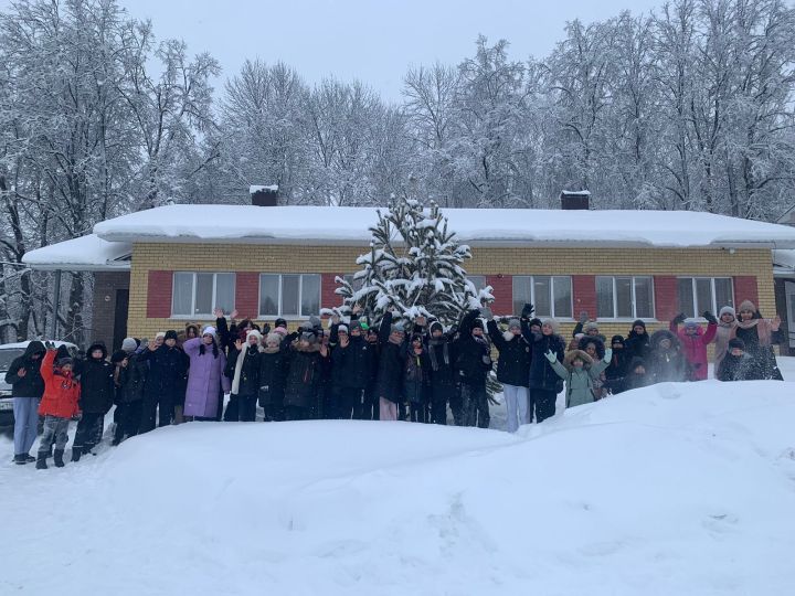 В лагере «Чайка» стартовал зимний сезон отдыха для дрожжановских ребят