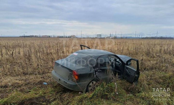 В Татарстане после столкновения легковушек пострадали женщина и двое детей