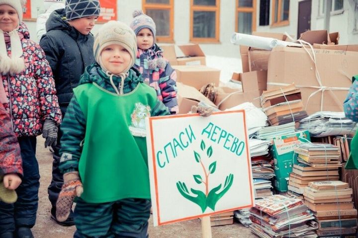 Татарстан занимает восьмое место по количеству сданной макулатуры