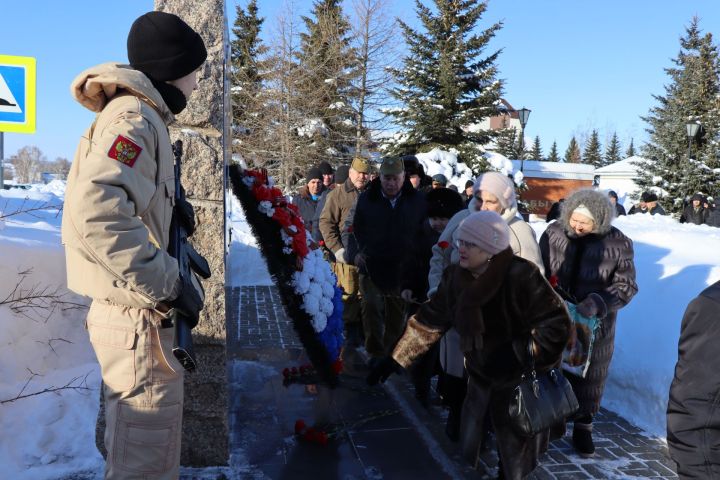 Чүпрәледә Совет гаскәрләренең Әфганстаннан чыгарылуының 35 еллыгын билгеләделәр