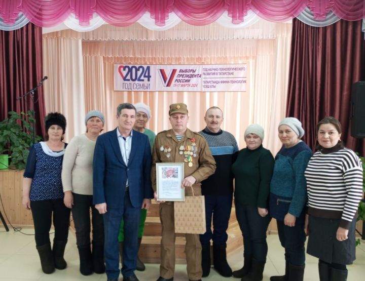 В селах Дрожжановского района РТ чествуют ветеранов -афганцев