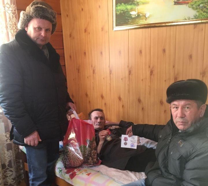 Ветераны-афганцы Дрожжановского района РТ посетили боевых друзей, отправили гуманитарную помощь в зону СВО