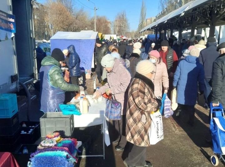 Продукция дрожжановских аграрий была востребована на сельхозярмарке в Казани