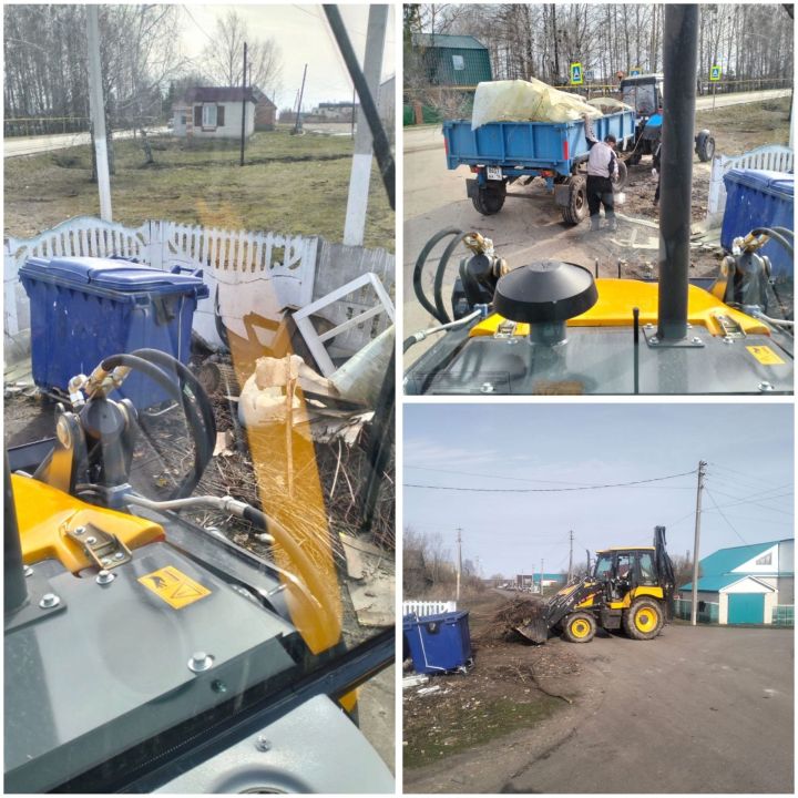 Дрожжановцев просят не складировать ветки и иной крупногабаритный мусор на контейнерных площадках