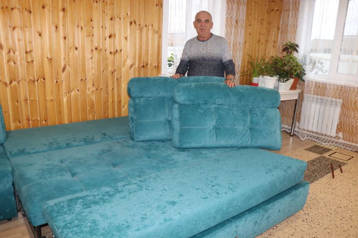 Чүпрәле районы Иске Кәкерле авылында диван-кроватьлар ясаучы цех ачылган