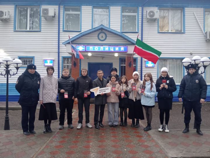 Ученики Чувашско-Дрожжановской школы познакомились с работой полиции