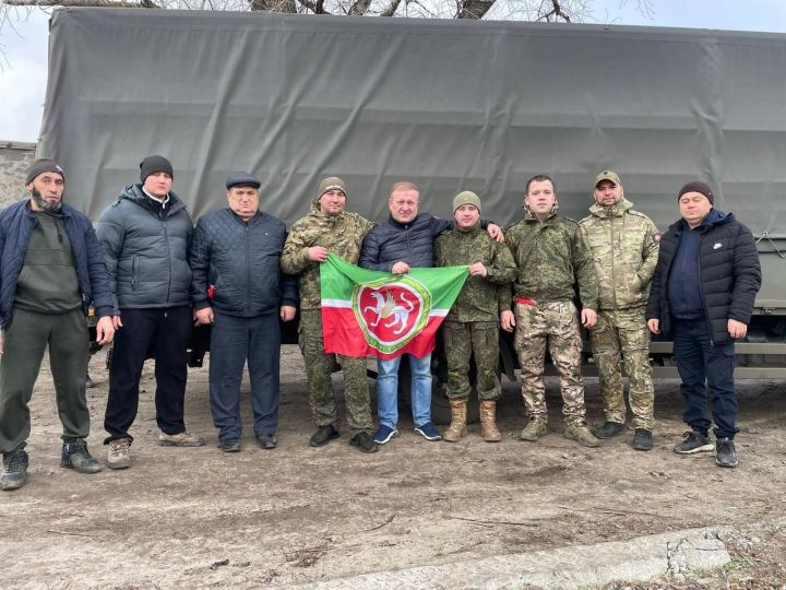 Гуманитарная помощь: очередная партия груза из Дрожжановского района доставлена военнослужащим