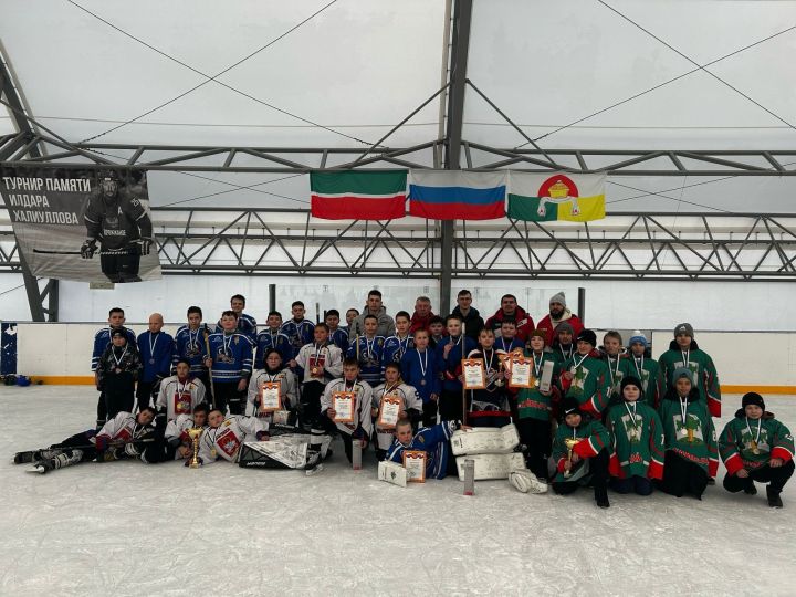 В Дрожжановском районе РТ прошел турнир по хоккею среди юношеских команд