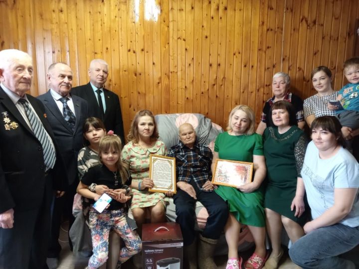 Жителю села Чувашское Дрожжаное Дрожжановского района РТ исполнилось 90 лет