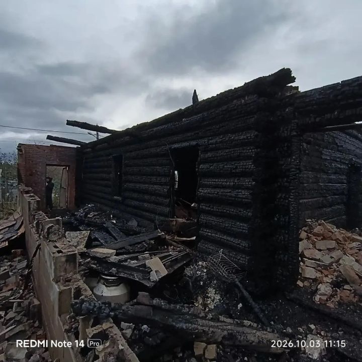 В селе Старые Чукалы Дрожжановского района произошел пожар: нужна помощь